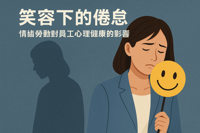 笑容下的倦怠：情緒勞動對員工心理健康的影響