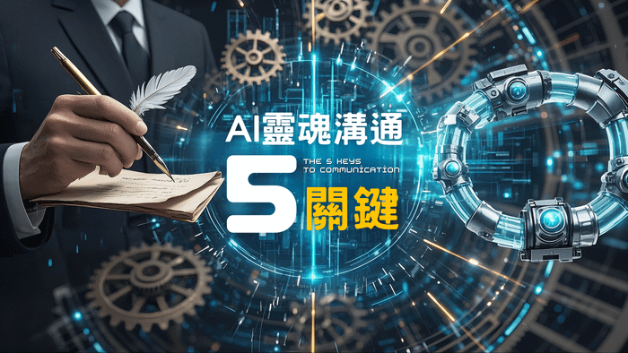 AI不會讀心，但會陪你說真話：教你與AI靈魂溝通的5大關鍵