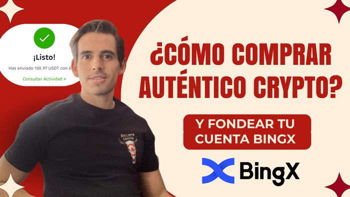 ¿Cómo comprar Crypto y fondear tu cuenta BingX?