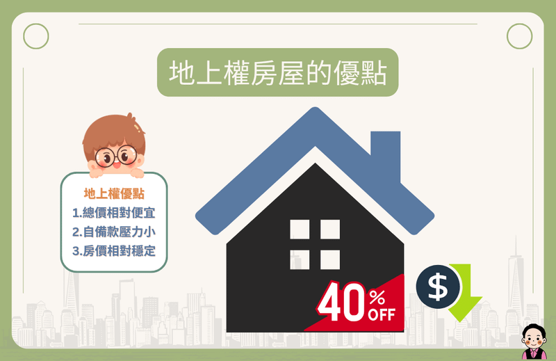 地上權房屋有哪些優點？