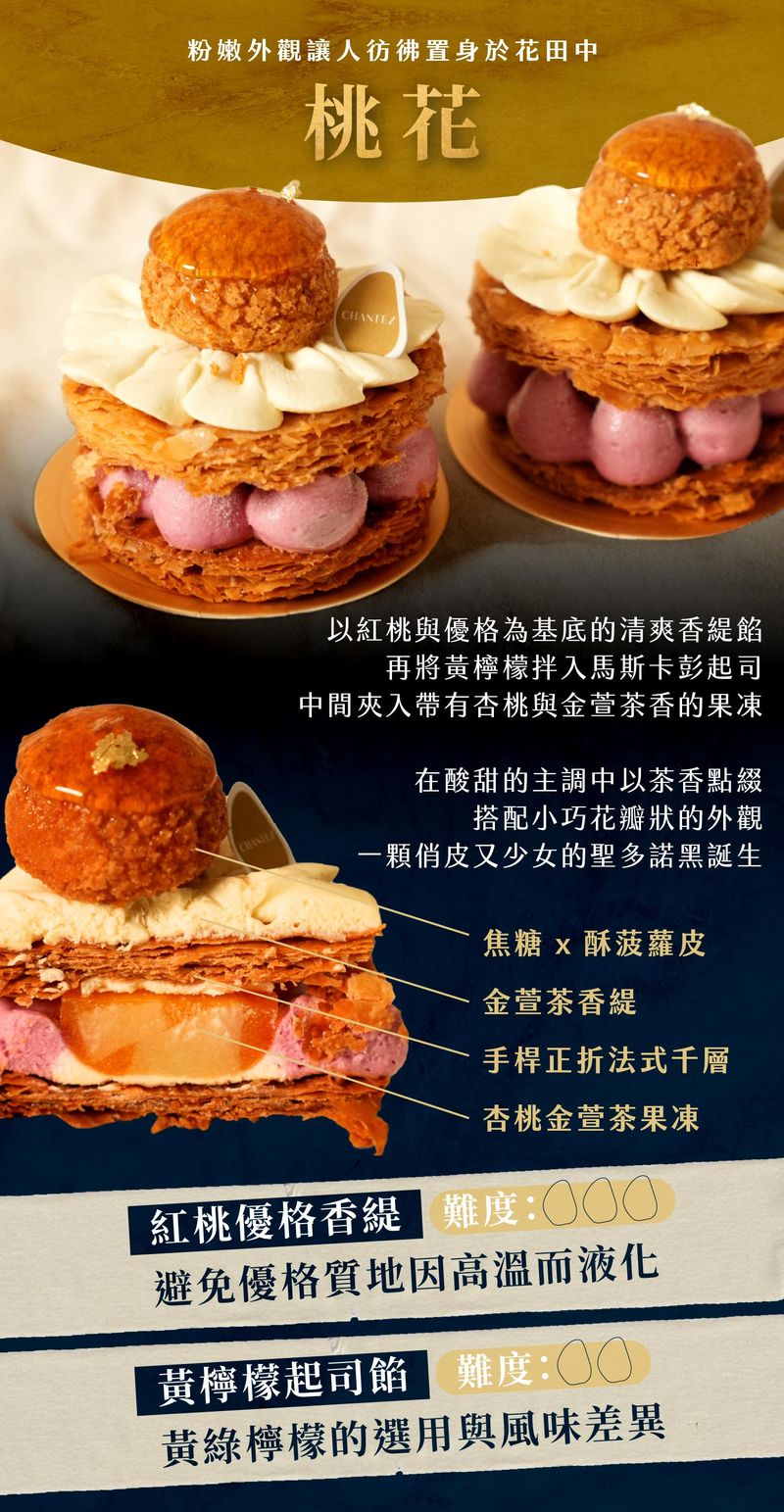 紅桃優格桃花