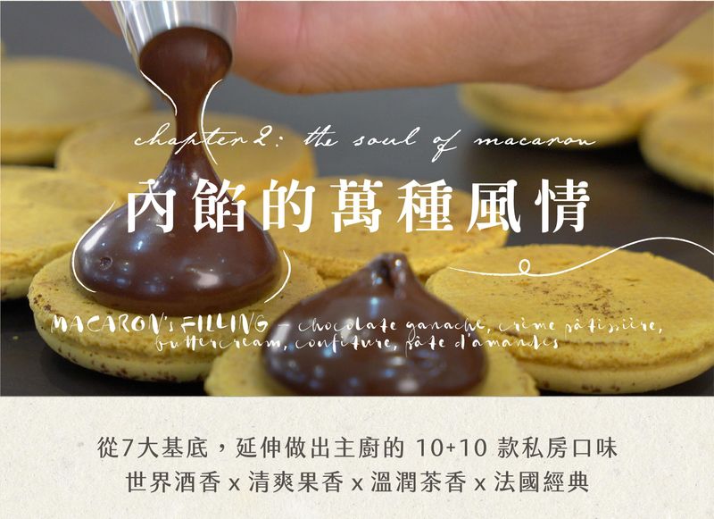 馬卡龍多變內餡