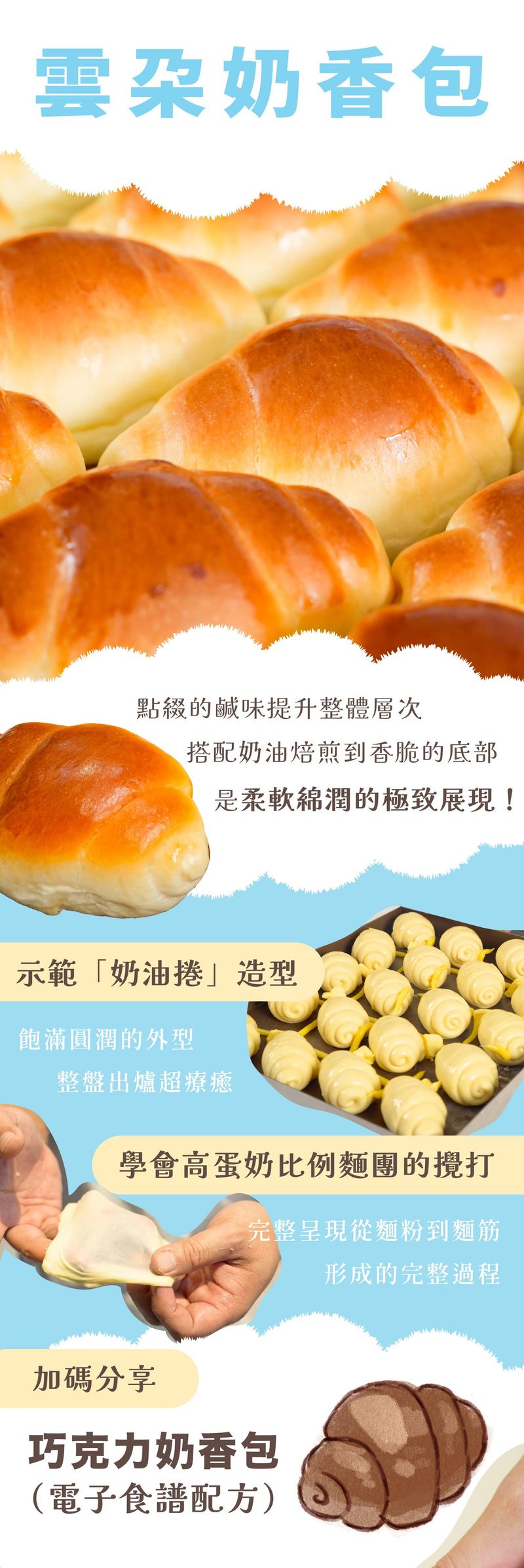 雲朵奶香包
