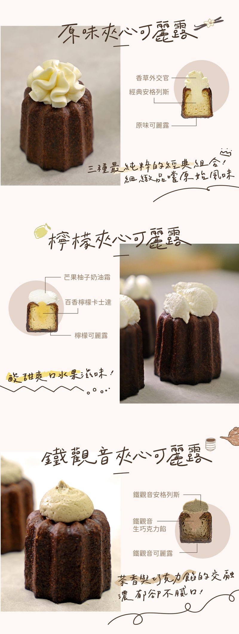 原味檸檬茶香可麗露