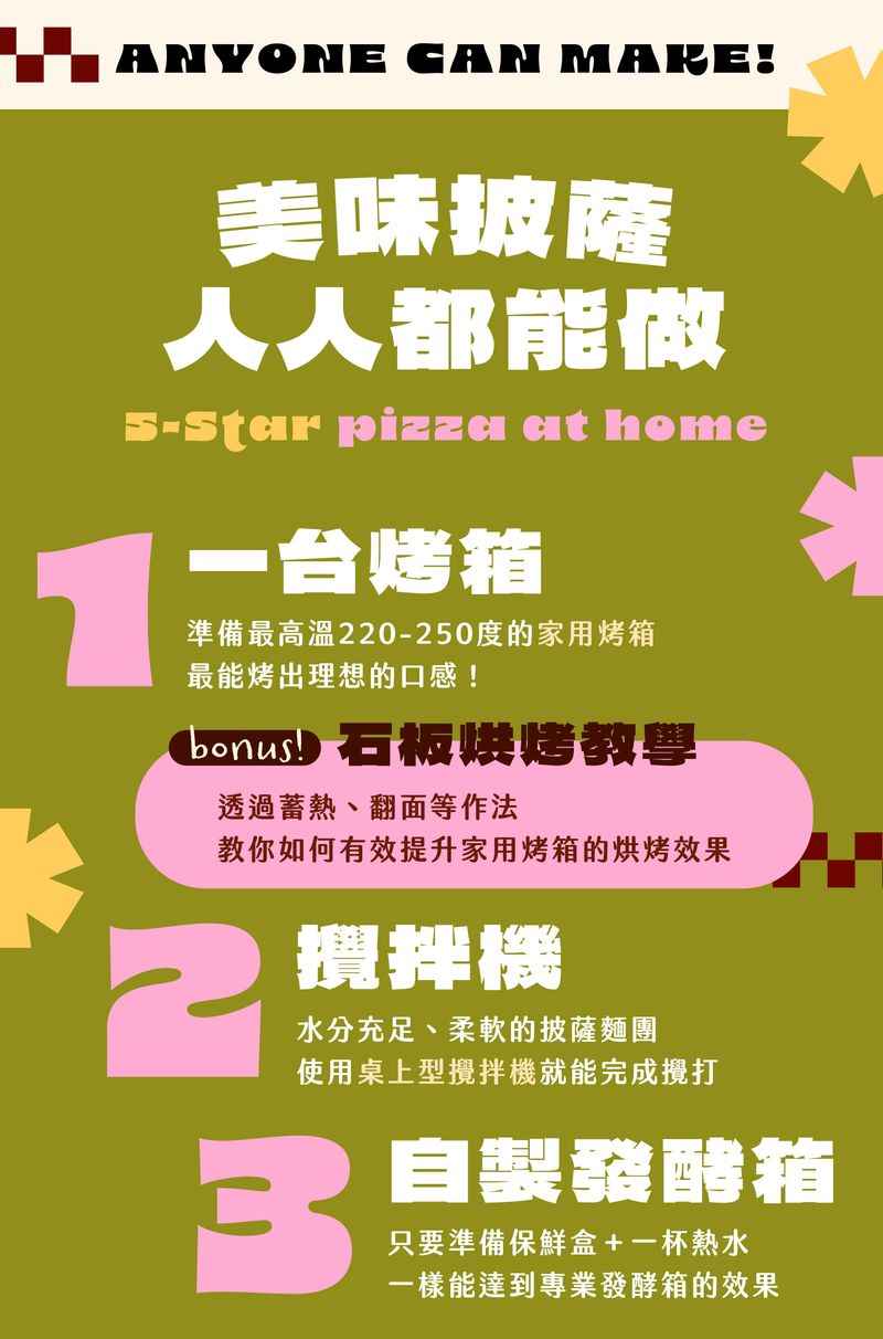 anyone can cook! HeyMaster找課程ＸPino Pizza主廚謝宜榮，告訴你美味披薩人人都能做！